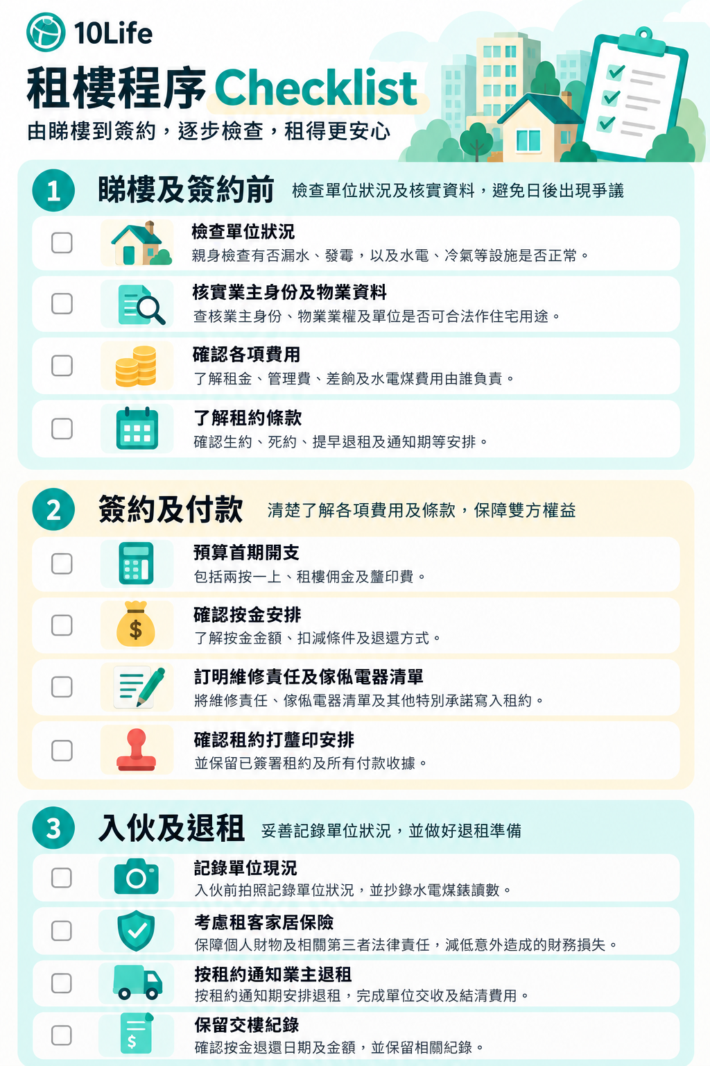 10Life租樓程序檢查清單.png