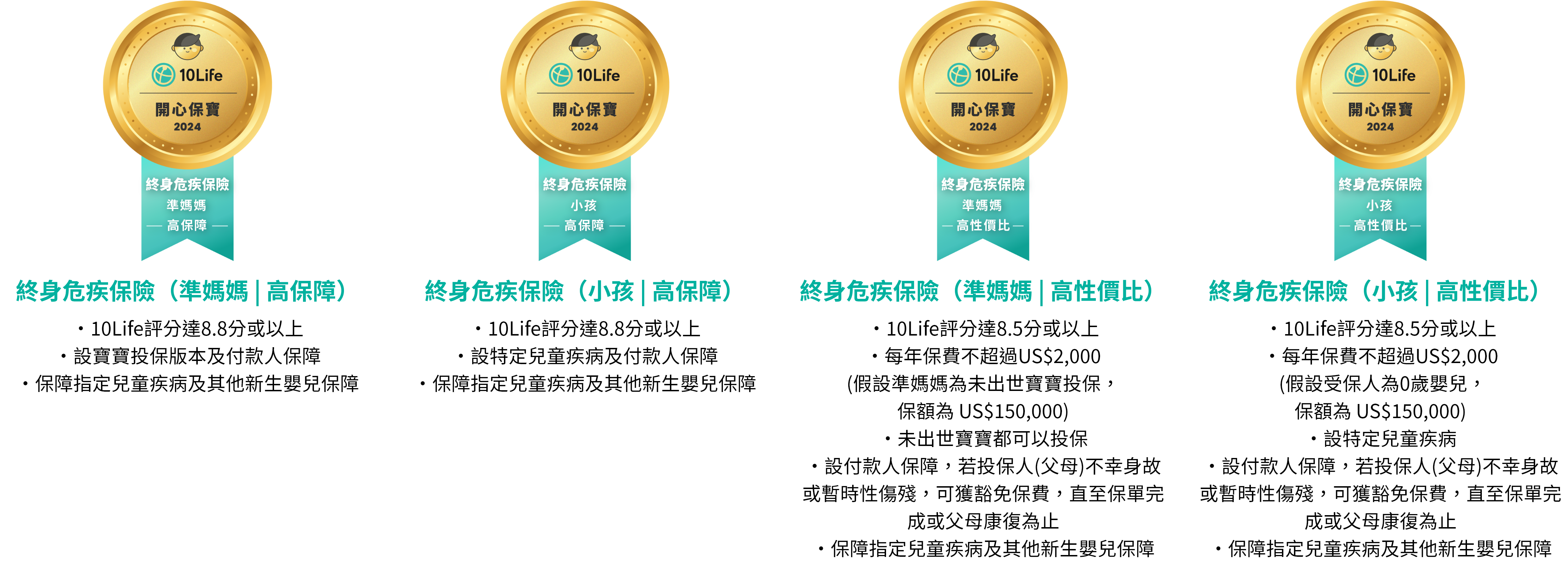 開心保寶認證方法 - 終身危疾保險
